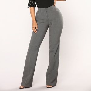 Like-New Gorgeous Grey High Rise Dress Pants